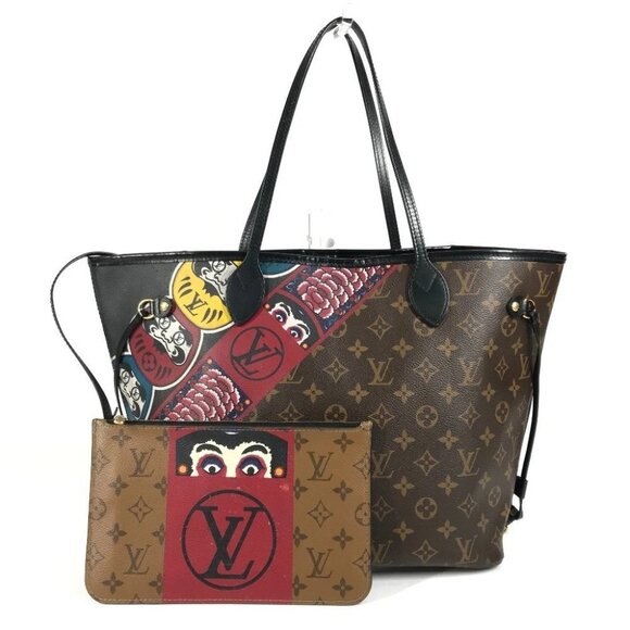 LOUIS VUITTON M43499 Monogram Neverfull MM 2018 Japan Limited Edition Tote Bag - Picture 1 of 16